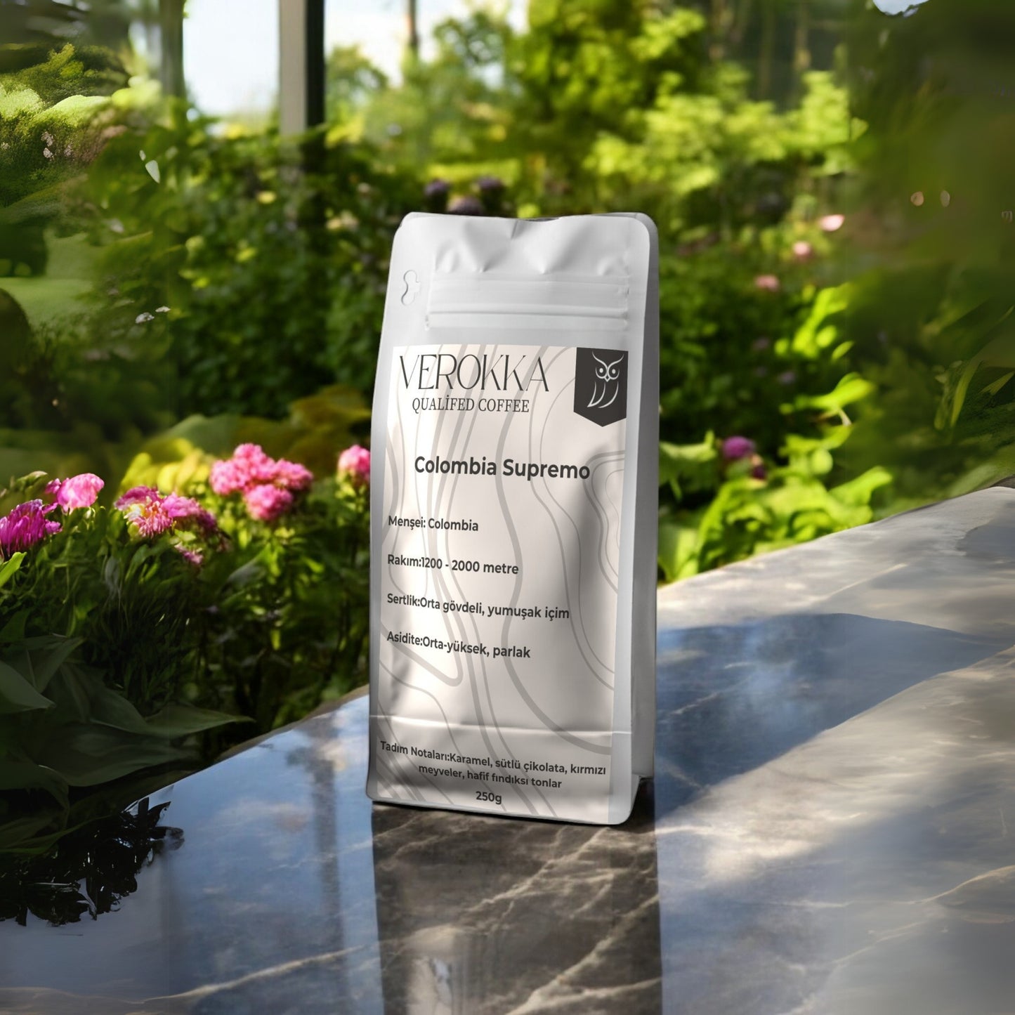 Verokka Colombia Supremo: And Dağları'ndan Nitelikli Kahve Keyfi – Çikolata & Fındık Notalı