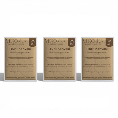 Nitelikli Türk Kahvesi 100 g – 3’lü Set