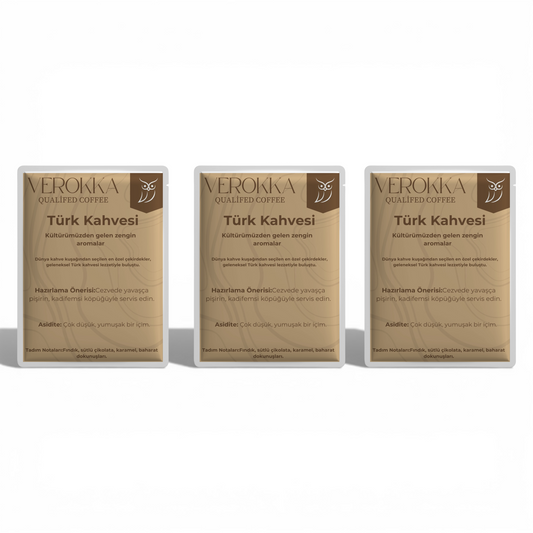 Nitelikli Türk Kahvesi 100 g – 3’lü Set