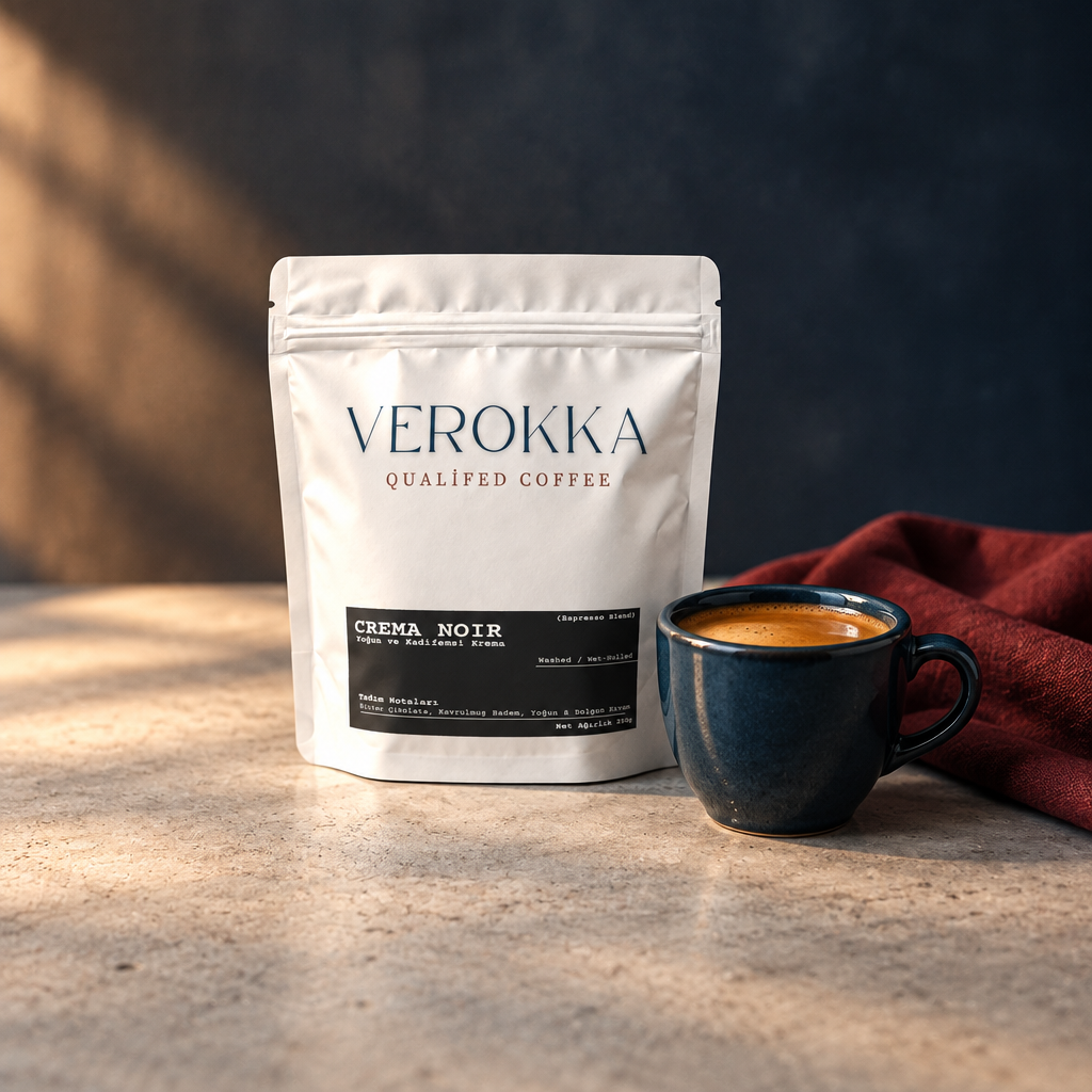 Crema Noir paketli Verokka banner görseli